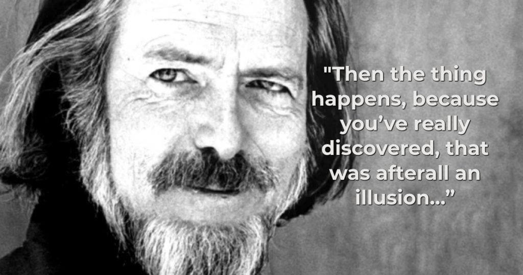 Alan Watts reveals the ultimate secret to letting go of your ego and ...